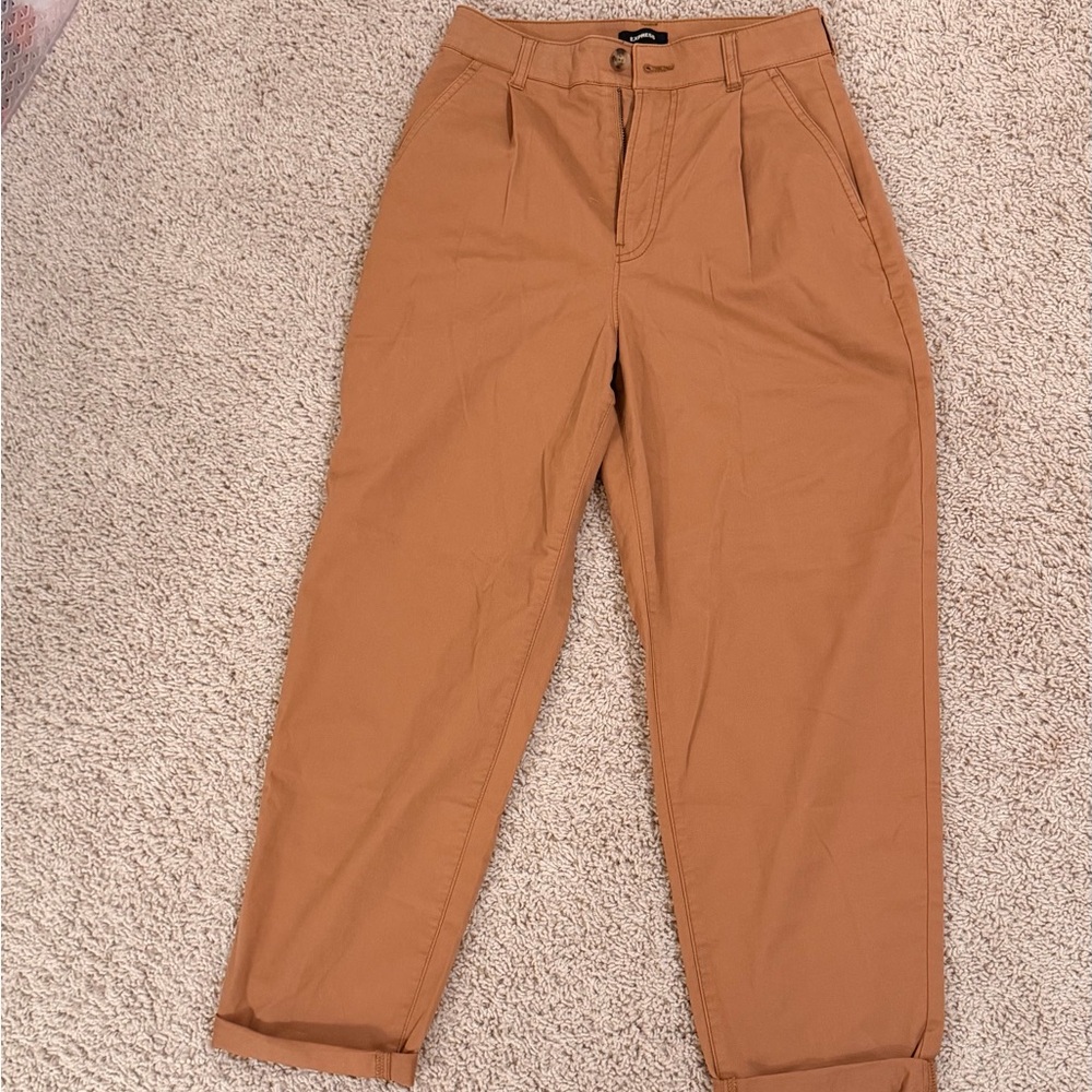 Express Women's Tan Trousers
